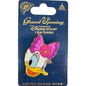 Disney Parks Shanghai Disney Grand Opening Daisy Duck Limited Release Pin